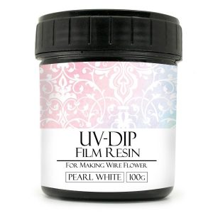 UV Dip Film Resin Pearl White